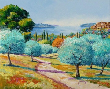 PLS54 impresionismo paisajes jardin Pinturas al óleo